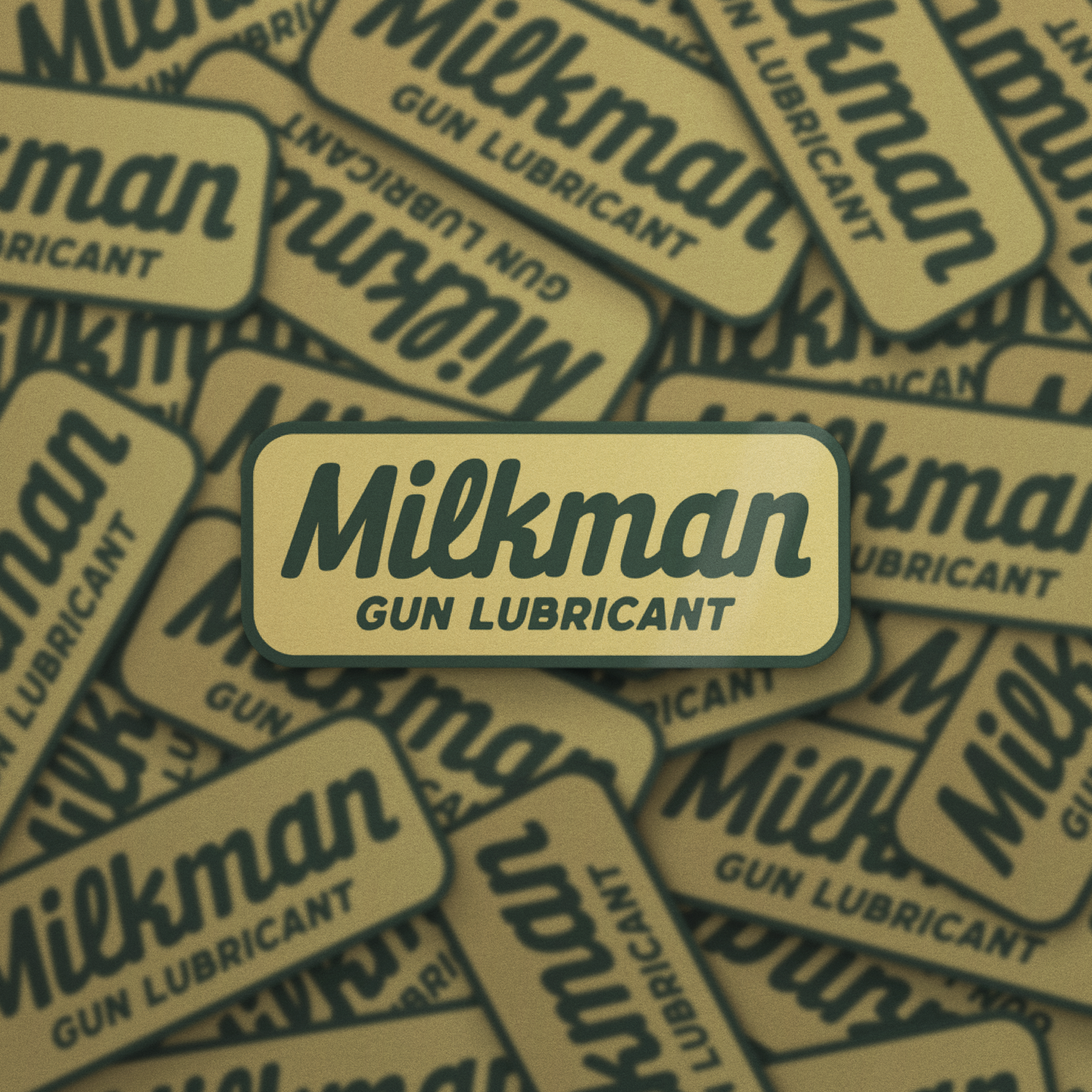Yellow & Green Milkman Sticker