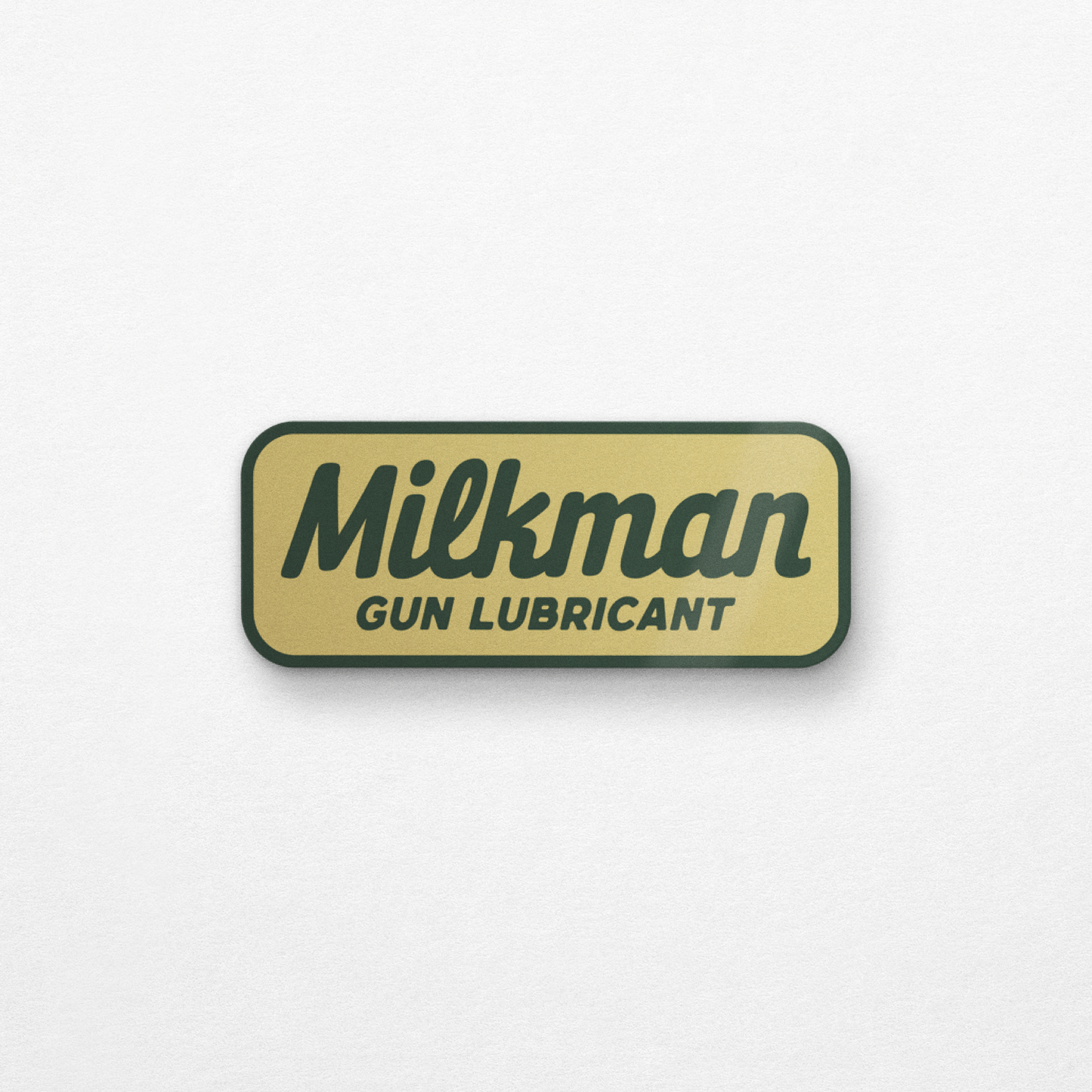 Yellow & Green Milkman Sticker