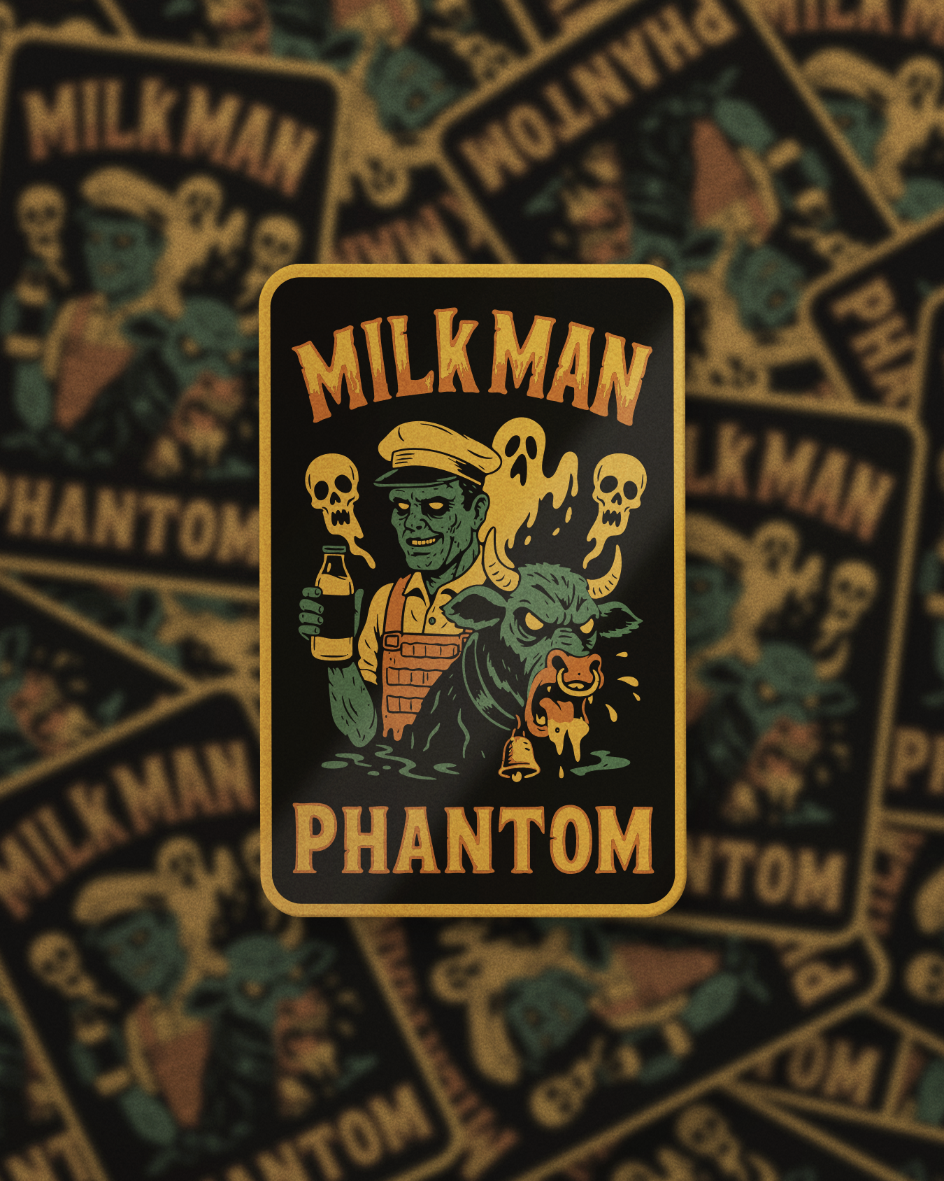 *** PRE-ORDER DROP *** Phantom x Milkman Sticker Pack