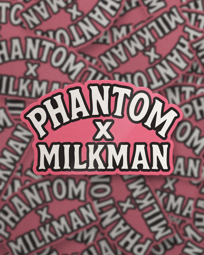 *** PRE-ORDER DROP *** Phantom x Milkman Sticker Pack