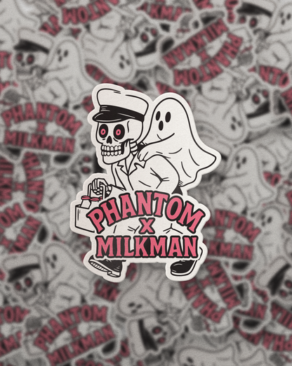 *** PRE-ORDER DROP *** Phantom x Milkman Sticker Pack