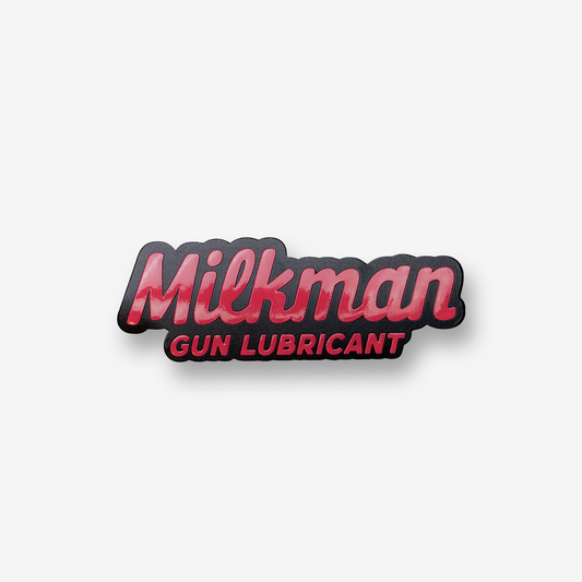 Embossed Pink Logo Stickers